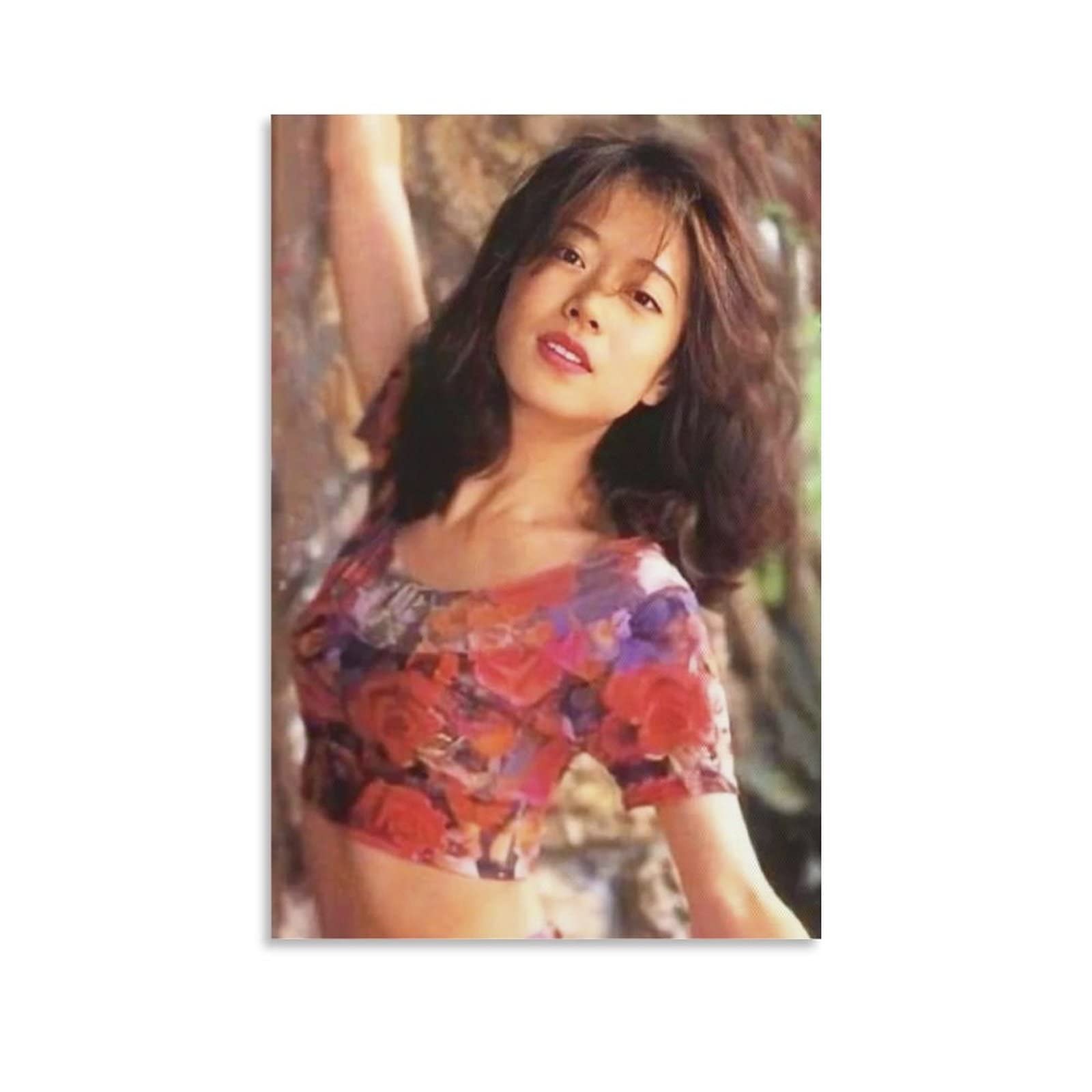 Amazon.co.jp: 中森明菜写真ビキニ下着絵画ポスター アート